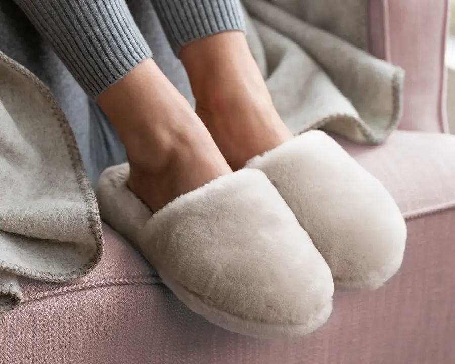 Hausschuh Sweet Ivory